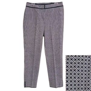 Talbots Signature Ankle Pants Ribbon Trim